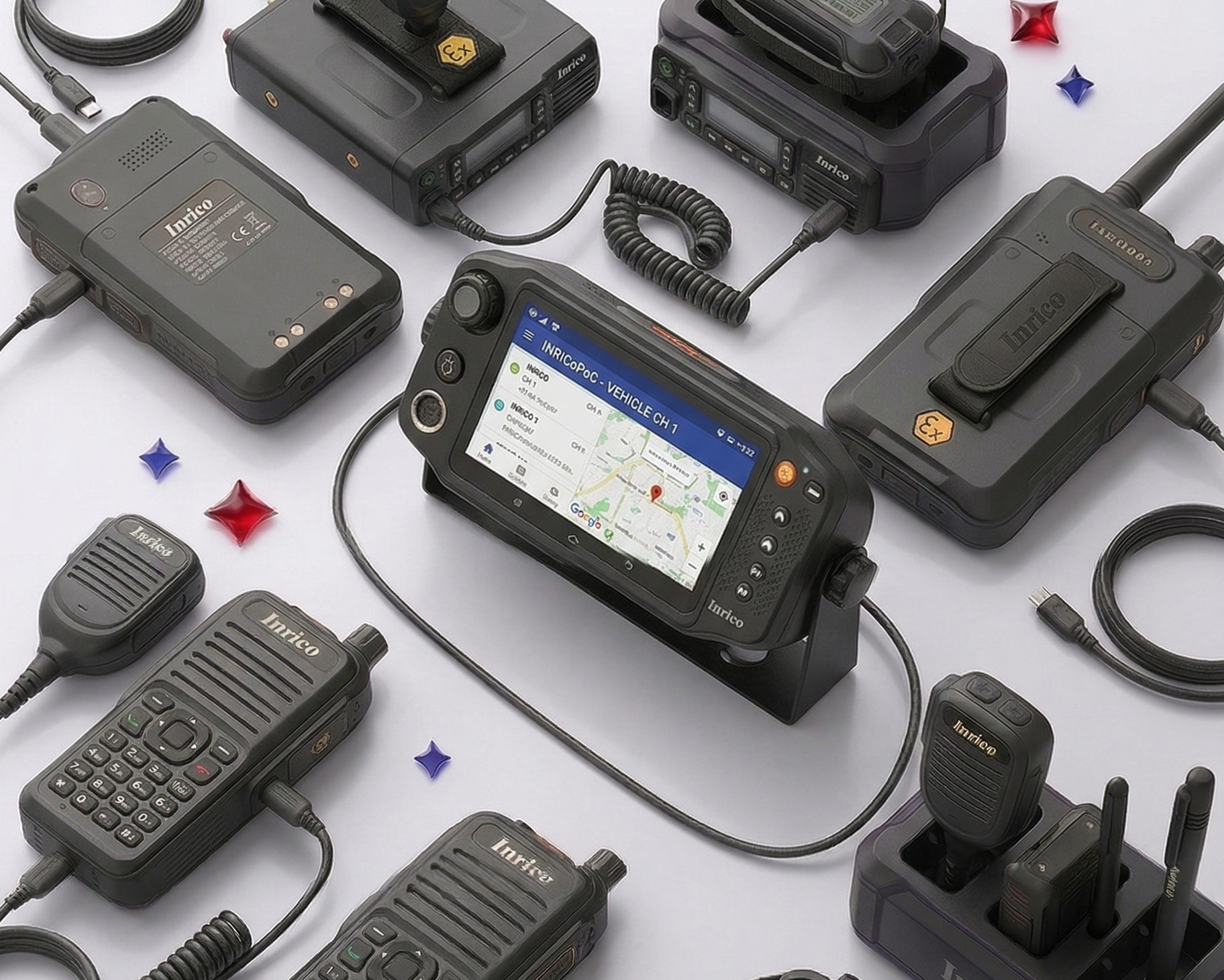 Radio bases vehiculares